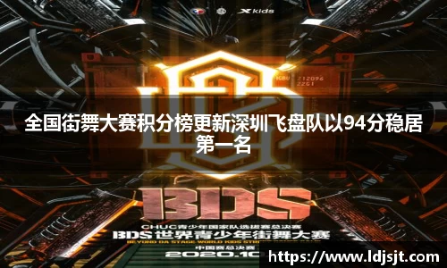 全国街舞大赛积分榜更新深圳飞盘队以94分稳居第一名